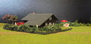 Blockhaus aus Bausatz von NoBa-Modelle vom 21.12.2017