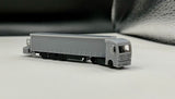 6402R - MB Actros 4 x 2 ohne Fahrer, Gardinenauflieger und Mitnahmestapler