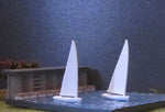 10472 N – kleines Segelboot , Finn-Dinghy, Spur N / Finn-Dinghy, scale N