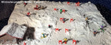 10502R- Skifahrer mit Fahnen für Torlauf, Spur Z / Giant slalom, skiers with flags, scale Z