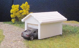 4012 - Einzelgarage mit Satteldach, Spur Z, M 1:220 / single garage with double pitch roof