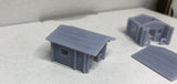 4079R - 4 kleinen Gartenlaubenhäuschen / 4 small gazebo houses