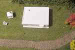 4103 – Winkelbungalow mit Terrasse und Kamin - Bausatz /  corner bungalow with terrace and fireplace