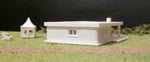 4103 – Winkelbungalow mit Terrasse und Kamin - Bausatz /  corner bungalow with terrace and fireplace