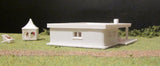 4103 – Winkelbungalow mit Terrasse und Kamin - Bausatz /  corner bungalow with terrace and fireplace