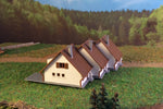 4119R - 3  Reihenhäuser - Bausatz / 3 Series Row Kit - Kit