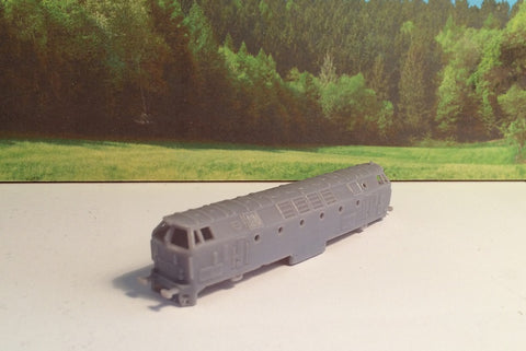 5012R - Gehäuse für Diesellokomotive BR 119 (U-Boot) / Diesel locomotive class 119 (submarine)