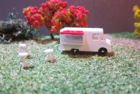 6206 - Imbisswagen, Spur Z, M 1:220 / Food Truck scale