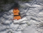 6213 – Unimog U 1400 im Wintereinsatz mit Schneefräse, Spur Z / Unimog U1400 with snow blower and grit spreader