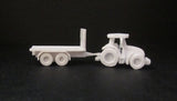 6607 N - Traktor Claas mit Ladeanhänger /  trailer with tractor