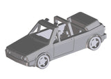 6700R - Golf 1 Cabriolet, Spur Z / 6700R - Golf 1 Convertible, scale Z