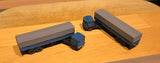 6921RF-  230 D 22 FS, Sattelzugmaschine Magirus 230D 22 FS, 6x4 mit Auflieger/ Magirus6x4 tractor unit with trailer