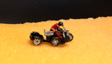 6954R - Motorrad mit Seitenwagen, Gepäckträger und Anhänger / Motorcycle with sidecar, luggage rack and trailer
