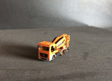 8025 - Fahrmischer - Fertigmodell orange / Truck mixer 7 cbm Actros 6 x 4, scale Z