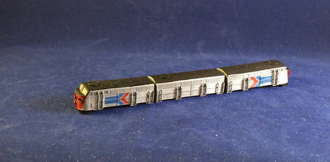 5002RL- 3 Shorty Gehäuse Amtrak, coloriert / 3 Shorty housing amtrak, colored