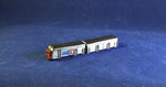 5005L - 2 Shorty Gehäuse Amtrak, coloriert /  Shorty housings amtrak, colored