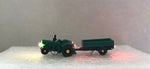 9032 - Traktor beleuchtetes Fertigmodell/ Ready-made tractor-illuminated model