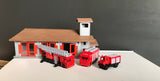 6910R - Das Trio der Feuerwehr Spur Z, M 1:220 / The trio of the fire department lane Z, M 1: 220