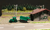 6603R – Traktor Claas – mit Anhänger-Hinterkipper, Spur Z /  trailer with tractor - roll-off tipper