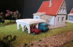 4002 - Doppelcarport, Spur Z / double carport, scale Z